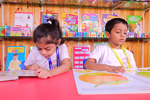 Children reading