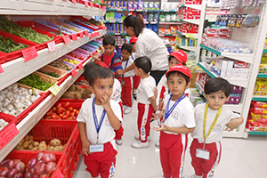 Kids grocery learning